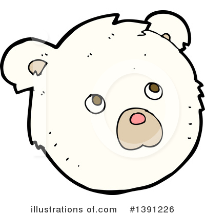 Royalty-Free (RF) Polar Bear Clipart Illustration by lineartestpilot - Stock Sample #1391226