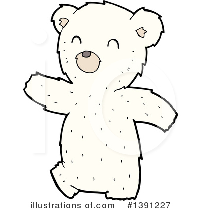 Royalty-Free (RF) Polar Bear Clipart Illustration by lineartestpilot - Stock Sample #1391227