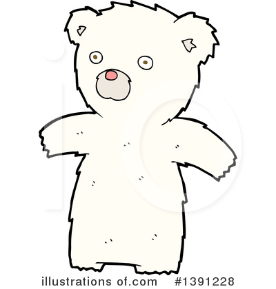 Royalty-Free (RF) Polar Bear Clipart Illustration by lineartestpilot - Stock Sample #1391228