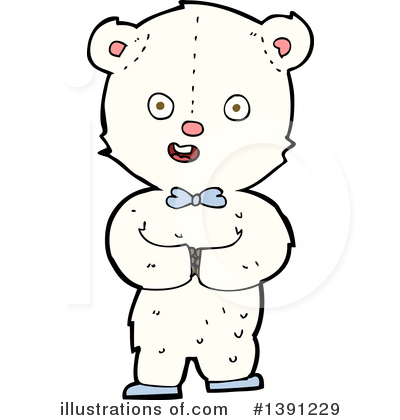 Royalty-Free (RF) Polar Bear Clipart Illustration by lineartestpilot - Stock Sample #1391229