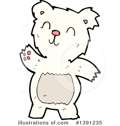 Royalty-Free (RF) Polar Bear Clipart Illustration by lineartestpilot - Stock Sample #1391235