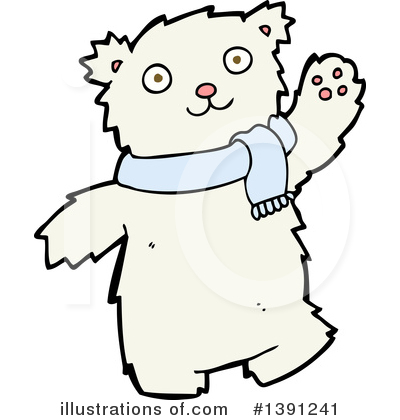 Polar Bear Clipart #1391241 by lineartestpilot