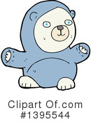 Polar Bear Clipart #1395544 by lineartestpilot