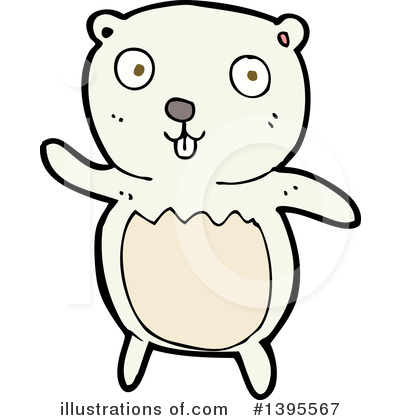 Royalty-Free (RF) Polar Bear Clipart Illustration by lineartestpilot - Stock Sample #1395567