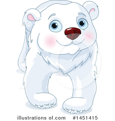 Polar Bears Clipart #1451415 by Pushkin