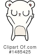 Polar Bear Clipart #1485425 by lineartestpilot