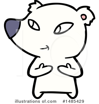 Royalty-Free (RF) Polar Bear Clipart Illustration by lineartestpilot - Stock Sample #1485429