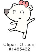 Polar Bear Clipart #1485432 by lineartestpilot