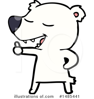 Royalty-Free (RF) Polar Bear Clipart Illustration by lineartestpilot - Stock Sample #1485441