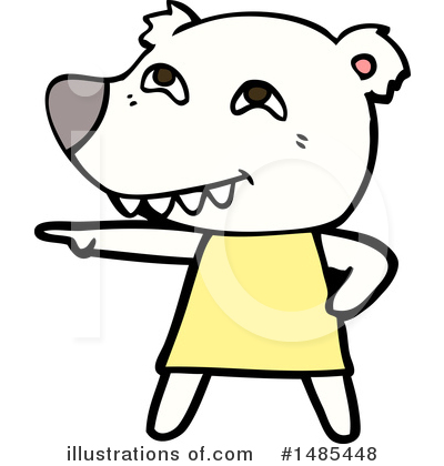 Royalty-Free (RF) Polar Bear Clipart Illustration by lineartestpilot - Stock Sample #1485448