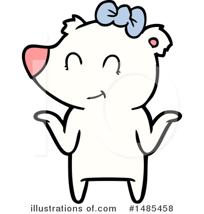 Royalty-Free (RF) Polar Bear Clipart Illustration by lineartestpilot - Stock Sample #1485458