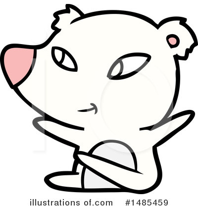 Royalty-Free (RF) Polar Bear Clipart Illustration by lineartestpilot - Stock Sample #1485459