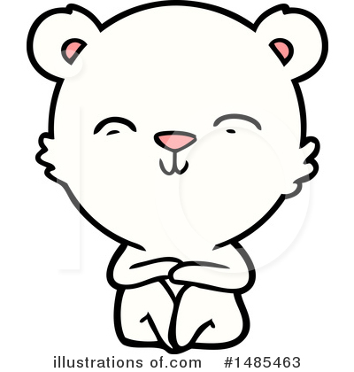 Royalty-Free (RF) Polar Bear Clipart Illustration by lineartestpilot - Stock Sample #1485463