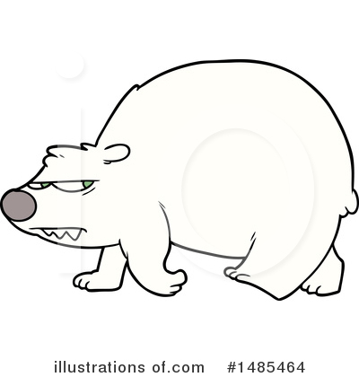 Royalty-Free (RF) Polar Bear Clipart Illustration by lineartestpilot - Stock Sample #1485464