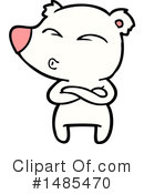 Polar Bear Clipart #1485470 by lineartestpilot