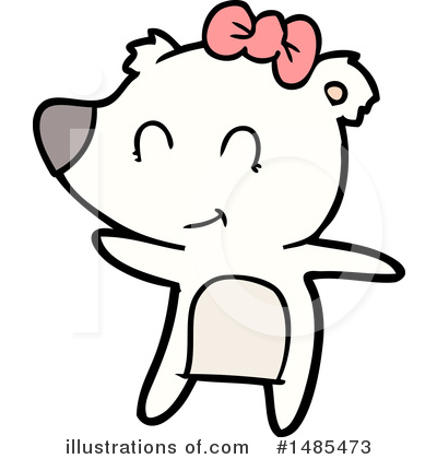 Royalty-Free (RF) Polar Bear Clipart Illustration by lineartestpilot - Stock Sample #1485473