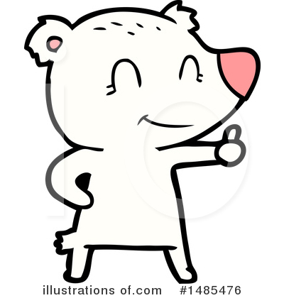 Royalty-Free (RF) Polar Bear Clipart Illustration by lineartestpilot - Stock Sample #1485476