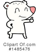 Polar Bear Clipart #1485476 by lineartestpilot