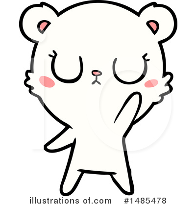 Royalty-Free (RF) Polar Bear Clipart Illustration by lineartestpilot - Stock Sample #1485478
