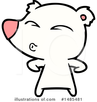 Royalty-Free (RF) Polar Bear Clipart Illustration by lineartestpilot - Stock Sample #1485481