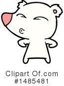 Polar Bear Clipart #1485481 by lineartestpilot