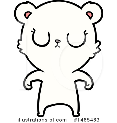 Royalty-Free (RF) Polar Bear Clipart Illustration by lineartestpilot - Stock Sample #1485483