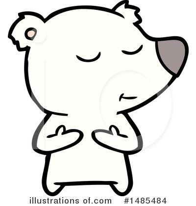 Royalty-Free (RF) Polar Bear Clipart Illustration by lineartestpilot - Stock Sample #1485484