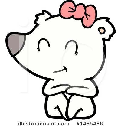 Royalty-Free (RF) Polar Bear Clipart Illustration by lineartestpilot - Stock Sample #1485486