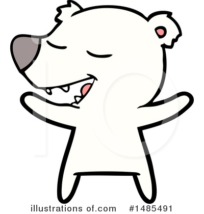 Royalty-Free (RF) Polar Bear Clipart Illustration by lineartestpilot - Stock Sample #1485491