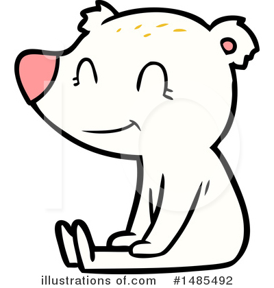 Royalty-Free (RF) Polar Bear Clipart Illustration by lineartestpilot - Stock Sample #1485492