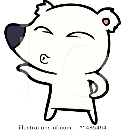 Royalty-Free (RF) Polar Bear Clipart Illustration by lineartestpilot - Stock Sample #1485494