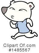 Polar Bear Clipart #1485567 by lineartestpilot