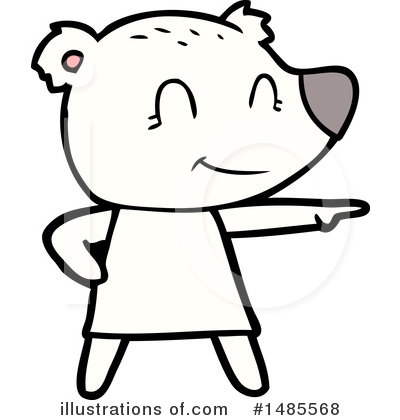 Royalty-Free (RF) Polar Bear Clipart Illustration by lineartestpilot - Stock Sample #1485568