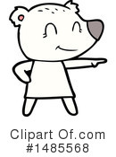 Polar Bear Clipart #1485568 by lineartestpilot
