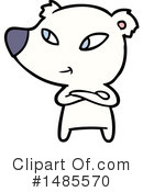 Polar Bear Clipart #1485570 by lineartestpilot