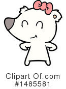 Polar Bear Clipart #1485581 by lineartestpilot
