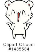 Polar Bear Clipart #1485584 by lineartestpilot