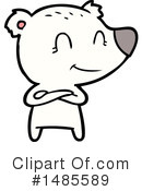 Polar Bear Clipart #1485589 by lineartestpilot