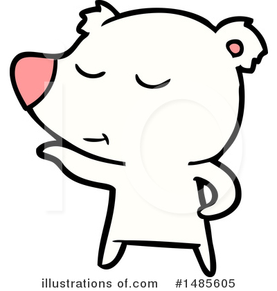 Royalty-Free (RF) Polar Bear Clipart Illustration by lineartestpilot - Stock Sample #1485605