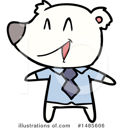 Royalty-Free (RF) Polar Bear Clipart Illustration by lineartestpilot - Stock Sample #1485606