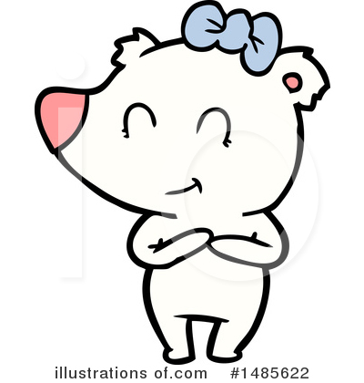 Royalty-Free (RF) Polar Bear Clipart Illustration by lineartestpilot - Stock Sample #1485622