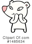 Polar Bear Clipart #1485634 by lineartestpilot