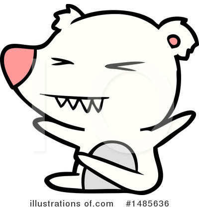 Royalty-Free (RF) Polar Bear Clipart Illustration by lineartestpilot - Stock Sample #1485636