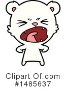 Polar Bear Clipart #1485637 by lineartestpilot