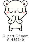 Polar Bear Clipart #1485640 by lineartestpilot