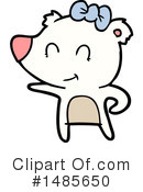 Polar Bear Clipart #1485650 by lineartestpilot