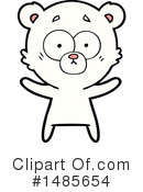 Polar Bear Clipart #1485654 by lineartestpilot