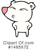 Polar Bear Clipart #1485672 by lineartestpilot