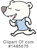 Polar Bear Clipart #1485675 by lineartestpilot
