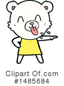 Polar Bear Clipart #1485684 by lineartestpilot